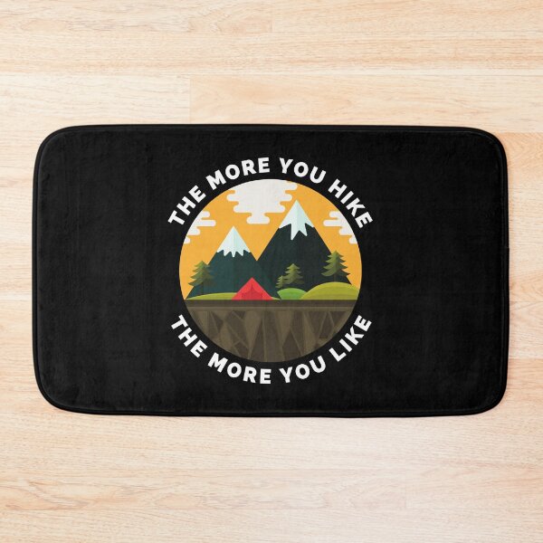 Item preview, The More You Hike The More You Like - Gift For Adventure Outdoor Camping Mountaineer Trekking Hiking Lovers designed and sold by ExploreTheStore.