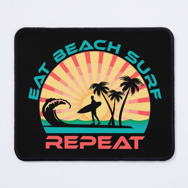 Item preview, Eat Beach Surf Repeat, Boho Sunset designed and sold by ACC .