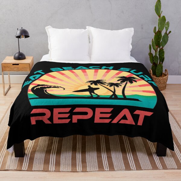 Item preview, Eat Beach Surf Repeat, Boho Sunset designed and sold by ACC .