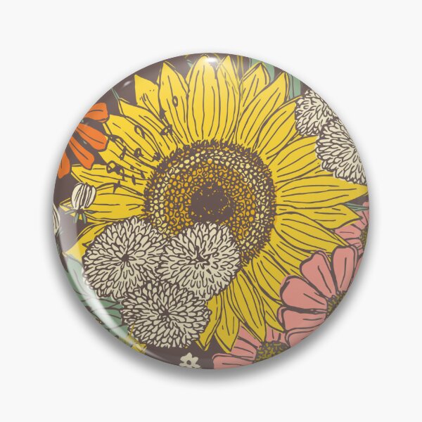 Item preview, Sunflowers and Mums designed and sold by Jacqueline Hurd.