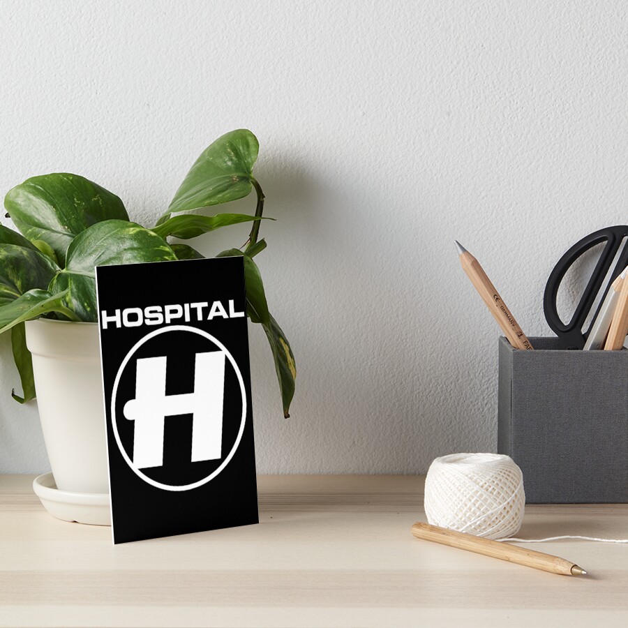 hospital-records-merch-hospital-records-art-board-print-for-sale-by