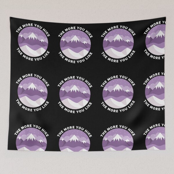 Item preview, The More You Hike The More You Like - Gift For Adventure Outdoor Camping Mountaineer Trekking Hiking Lovers designed and sold by ExploreTheStore.