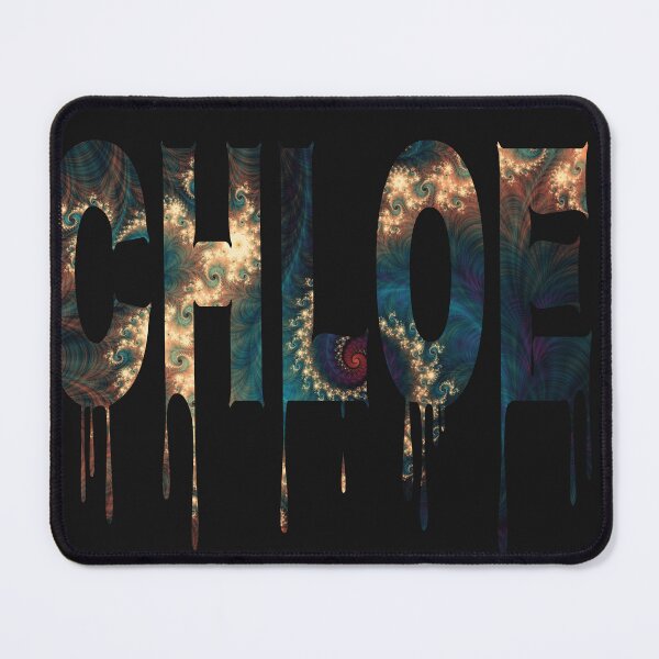 Item preview, Chloe girls name abstract text design designed and sold by Areashor.