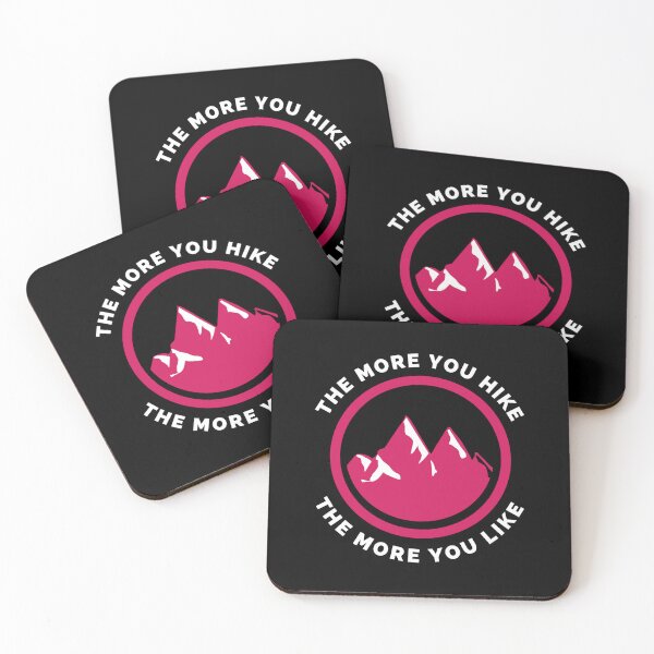 Item preview, The More You Hike The More You Like - Gift For Adventure Outdoor Camping Mountaineer Trekking Hiking Lovers designed and sold by ExploreTheStore.