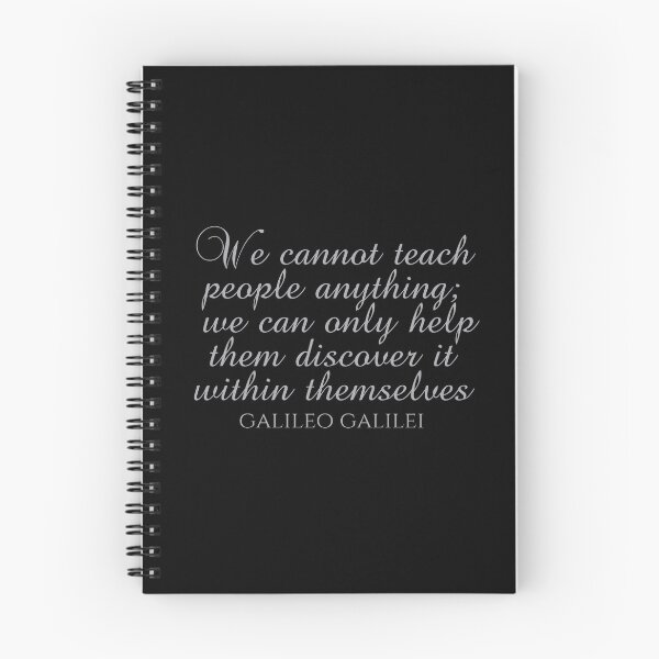 Item preview, Education Professor - We Cannot Teach People Anything We Can Only Help Them Discover It Within Themselves - Galileo Galilei designed and sold by PhiloJourney.