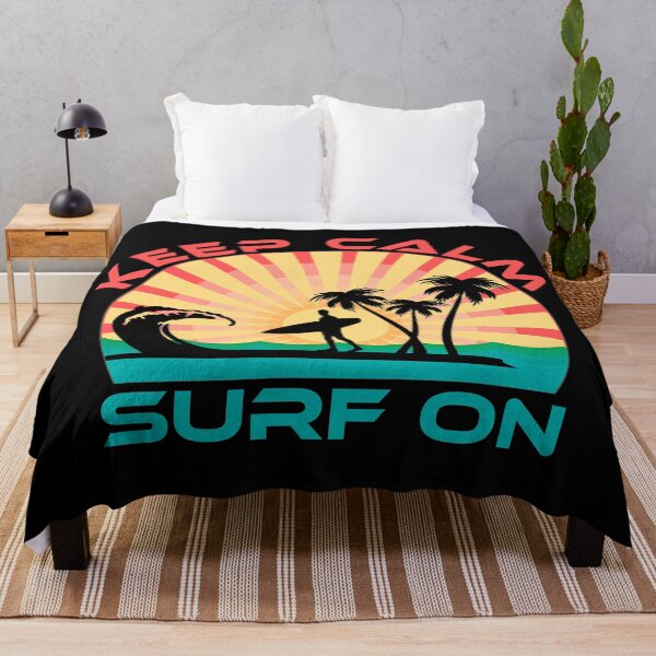 Item preview, Keep Clam and Surf On, Boho Sunset designed and sold by ACC .