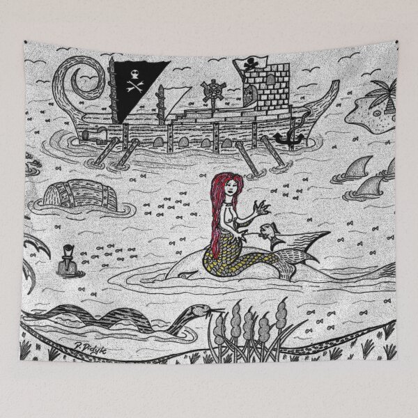Item preview, Gallery of dark images siren designed and sold by Dorota Didyk.