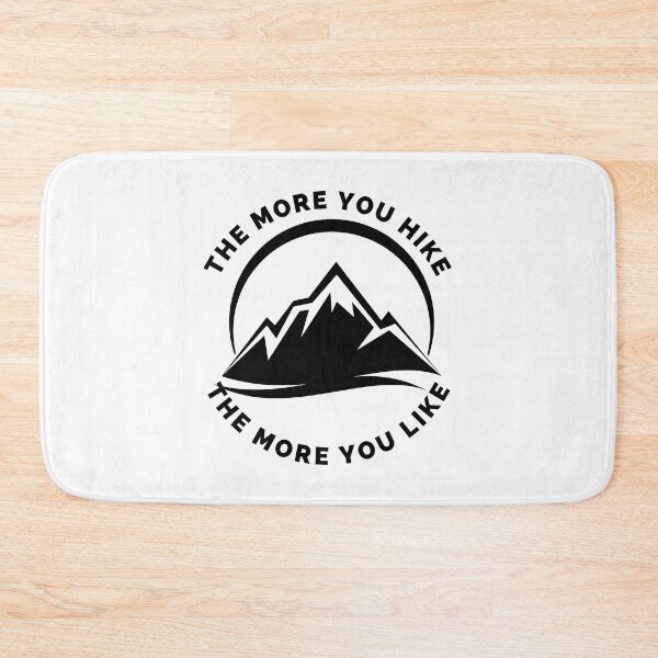 Item preview, The More You Hike The More You Like - Gift For Adventure Outdoor Camping Mountaineer Trekking Hiking Lovers designed and sold by ExploreTheStore.