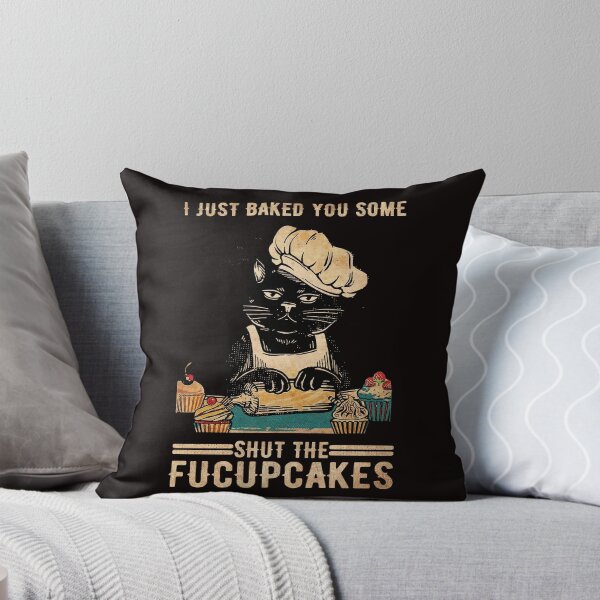 Item preview, Black Cat Just Baked You Some Shut The Fucup Cakes designed and sold by RobeLan.