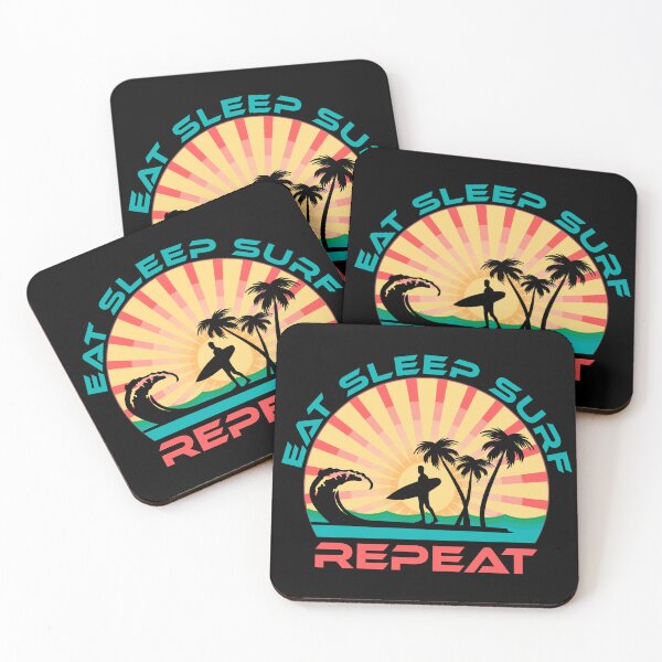 Item preview, Eat Sleep Surf Repeat, Boho Sunset designed and sold by ACC .