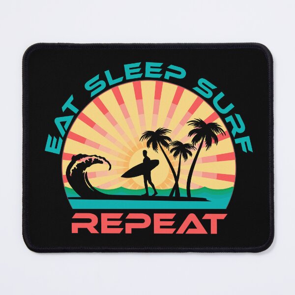 Item preview, Eat Sleep Surf Repeat, Boho Sunset designed and sold by ACC .