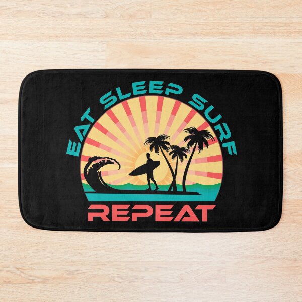 Item preview, Eat Sleep Surf Repeat, Boho Sunset designed and sold by ACC .