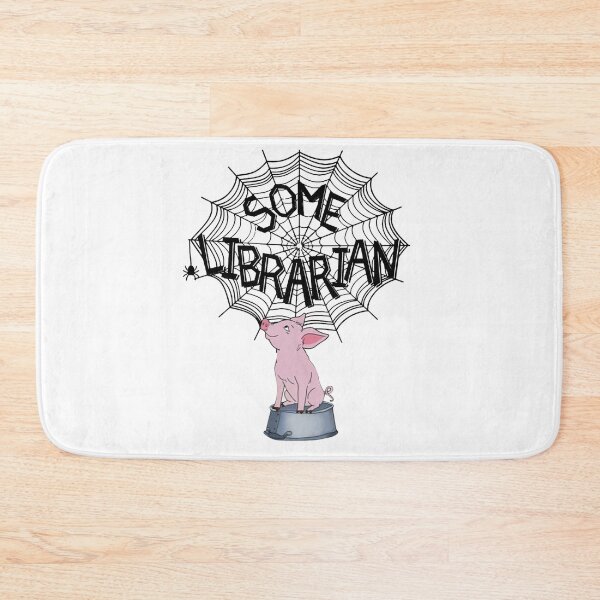 Item preview, Cute Pig See Spider Web Some Librarian Funny Piggy designed and sold by Mariaxjulio.