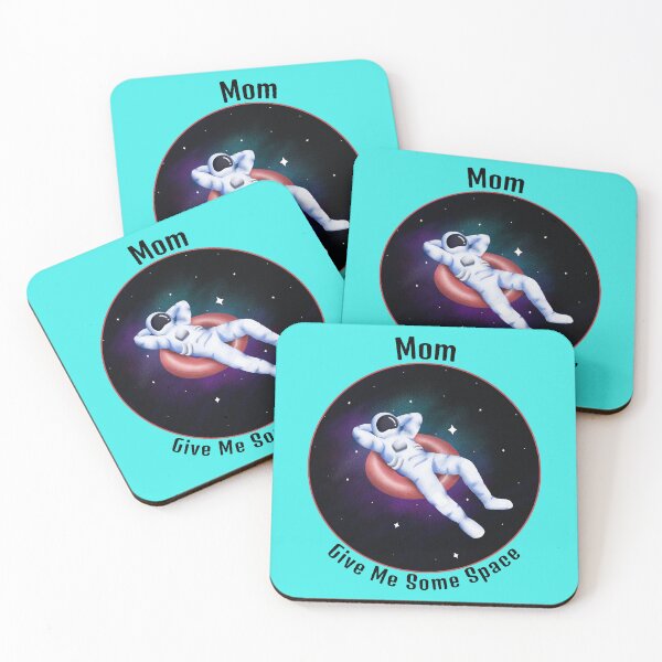 Item preview, Mom Give Me Some Space AZURE BLUE designed and sold by LargeShop.