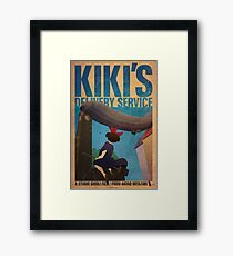 Kiki's Delivery Service Framed Print