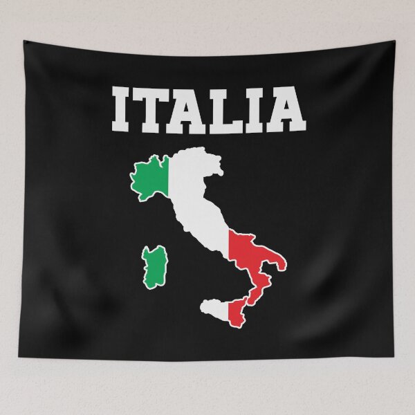Item preview, Italy Map Italia Italian Flag designed and sold by T-shirt For You.