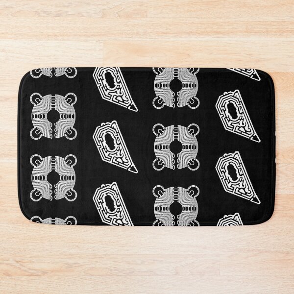 Item preview, Saffron Walden Mazes Diptych (white) designed and sold by Twenty Twenty Visions.