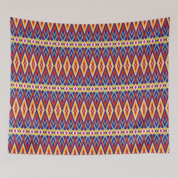 Item preview, Patterns Samoa, Batik Pattern, Ethnic Ikat Geometric oriental pattern designed and sold by RisaArt22.