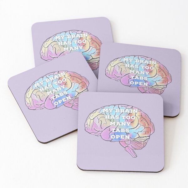 Item preview, My brain has too many tabs open designed and sold by Tamm-art.