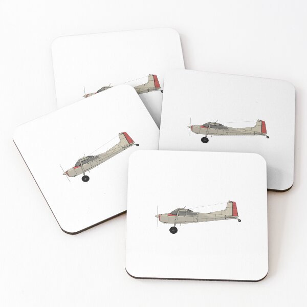 Item preview, Cessna 185 Minimalist (Red) designed and sold by RampRatGear.