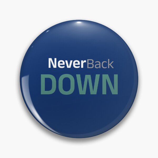 Item preview, Never Back Down Clothing Tshirt designed and sold by IyakMan.