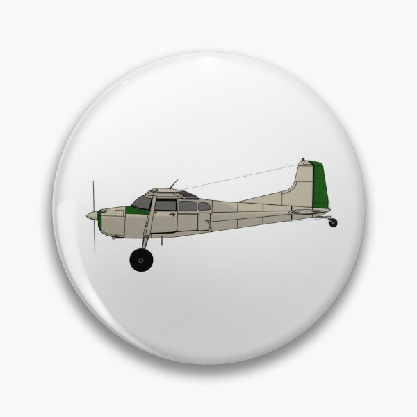Item preview, Cessna 185 Minimalist (Green) designed and sold by RampRatGear.