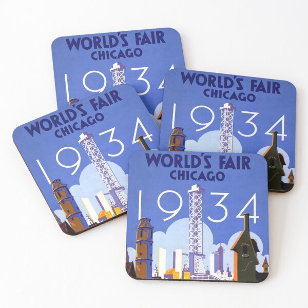 Item preview, World's Fairs, Chicago (1834) - Weimer Pursell designed and sold by SALON DES ARTS.