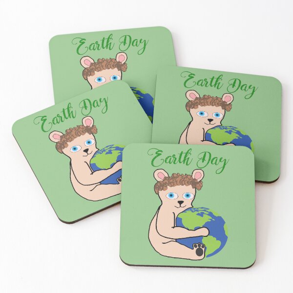 Item preview, Earth Day Earth Bear #5 designed and sold by Hypnotees.