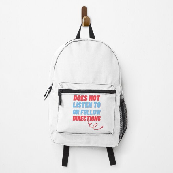 Item preview, Doesn't Listen to or Follow Directions - Funny Man Design  designed and sold by CreativNode.