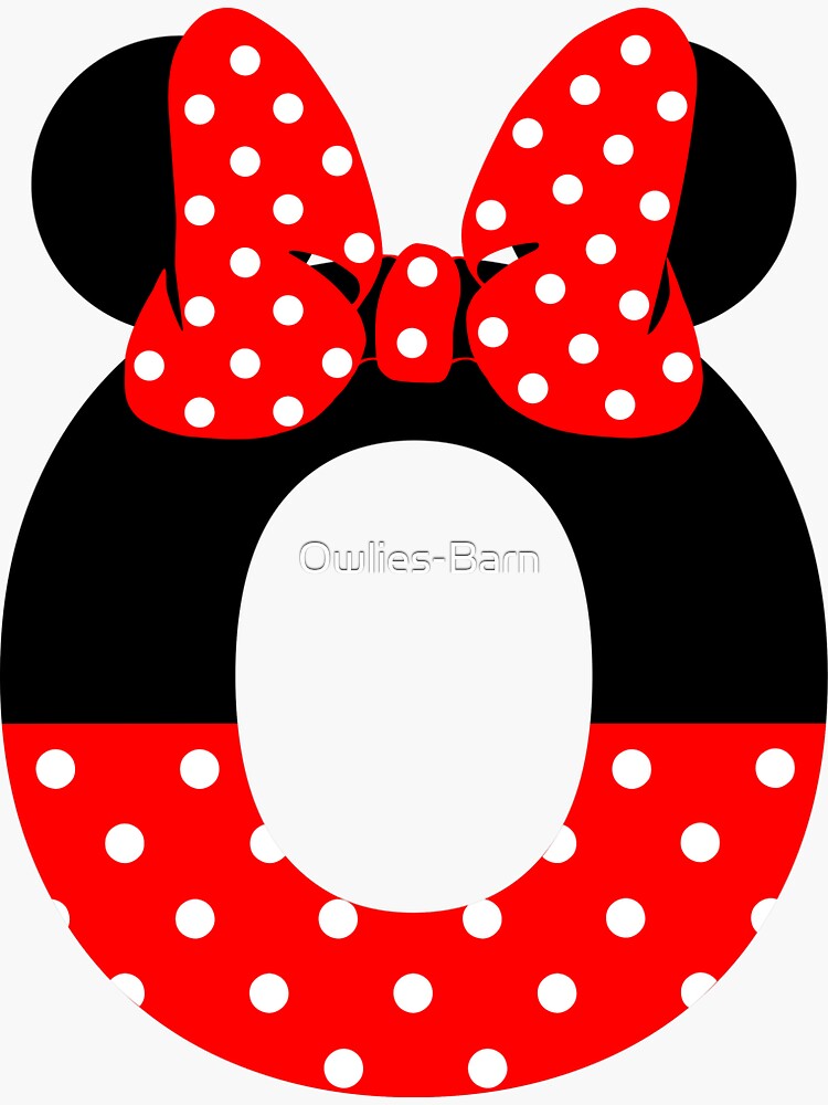 Baby Monogram Red Letters (64)