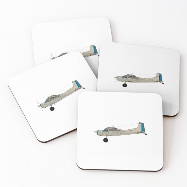 Item preview, Cessna 185 Minimalist (Blue) designed and sold by RampRatGear.
