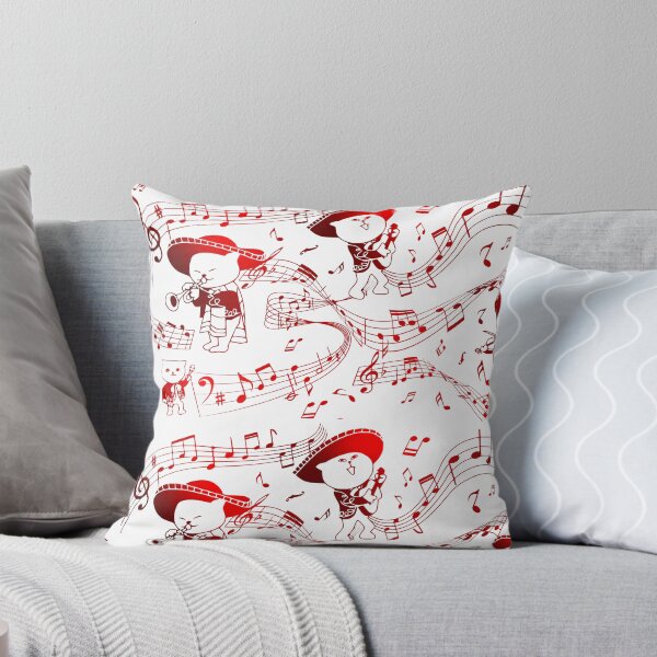 Item preview, Mexican Cat Mariachi Band - Red designed and sold by Elfinova.