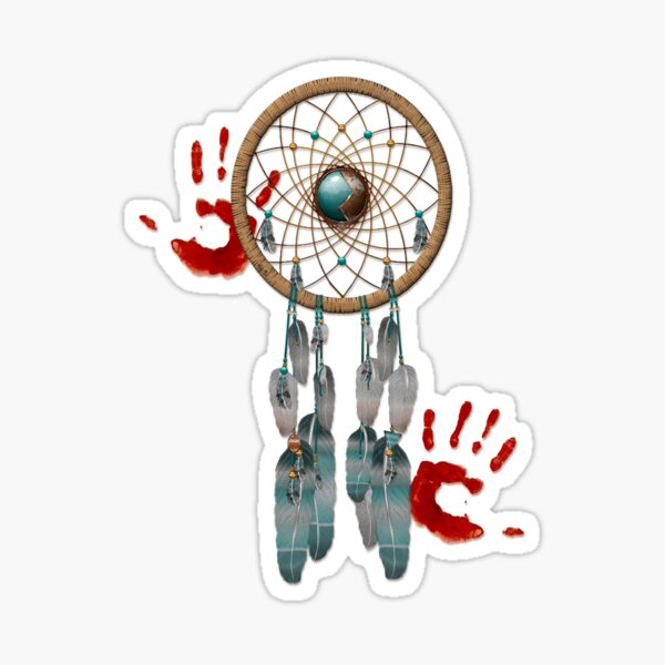 Catching Spirit Native American Sticker