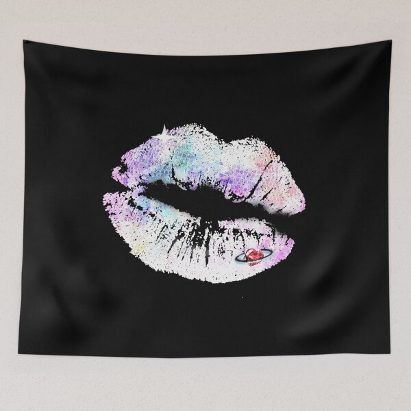 Aperçu de l'œuvre Kiss Mark Rouge à lèvres Disco Aesthetic Kpop Makeup créée et vendue par Jolly-Yosei.