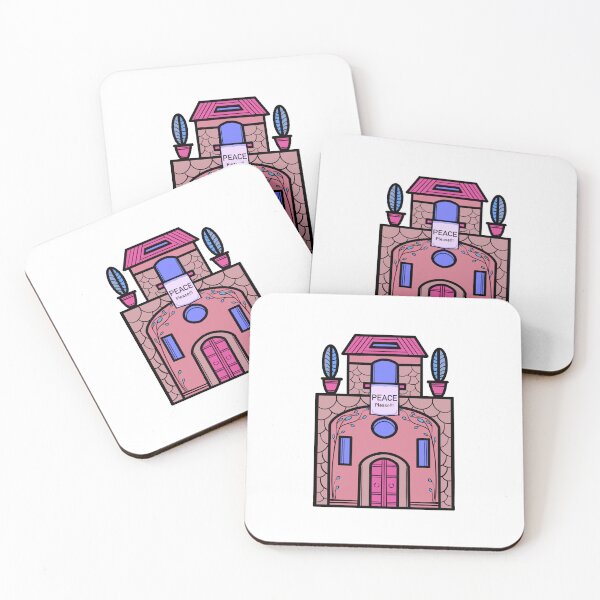 Item preview, Beautiful artwork on peaceful home in pink  designed and sold by Shailendra  Singh.
