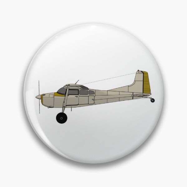 Item preview, Cessna 185 Minimalist (Yellow) designed and sold by RampRatGear.