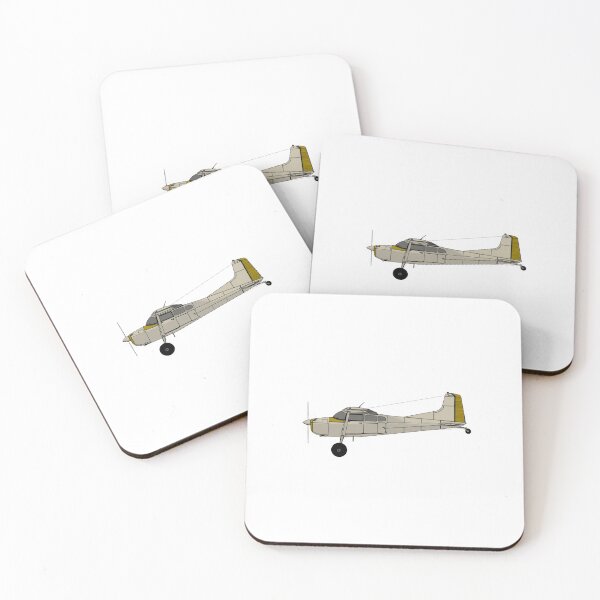 Item preview, Cessna 185 Minimalist (Yellow) designed and sold by RampRatGear.