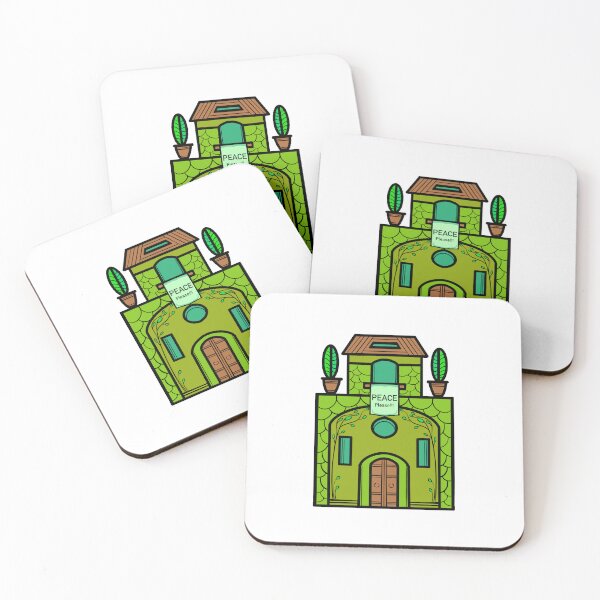 Item preview, Copy of Copy of Beautiful artwork on peaceful home in green  designed and sold by Shailendra  Singh.