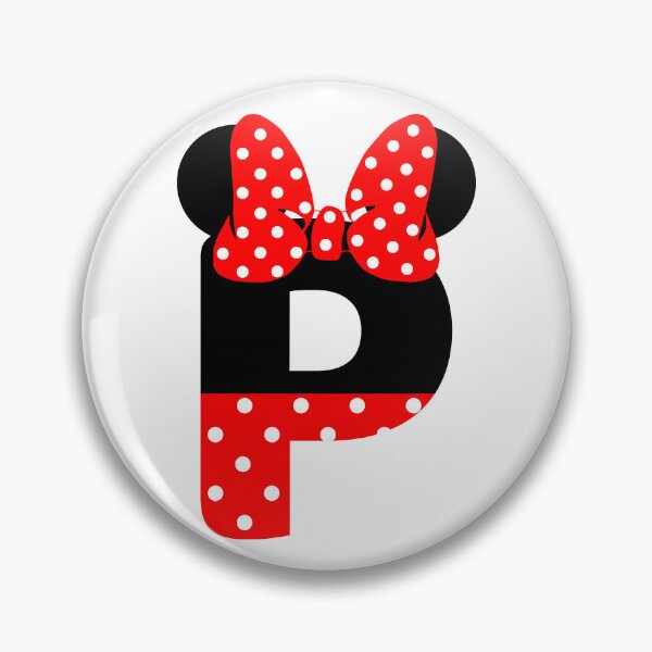 Item preview, Minnie Monogram - P designed and sold by Owlies-Barn.
