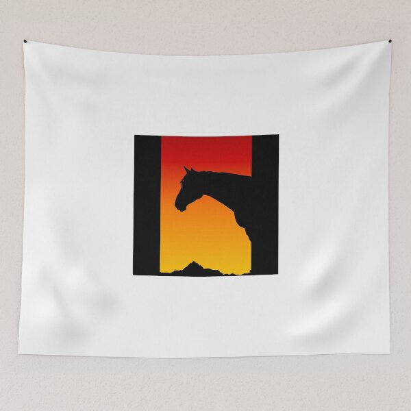 Item preview, Horse Sunset Horse Head Design designed and sold by nalendragaler.