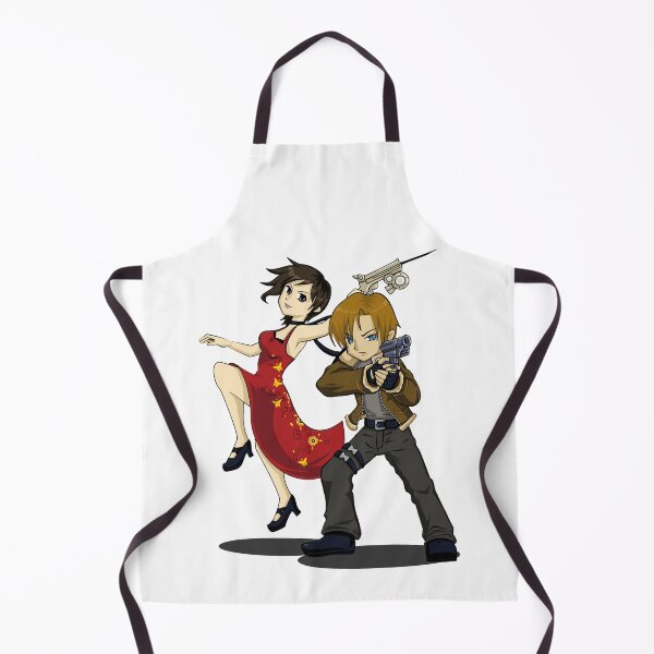 Item preview, Creative Survival Horror Video Game Alluring Re4 Chibi Ada And Leon Gift For Fans designed and sold by OverbayStraight.