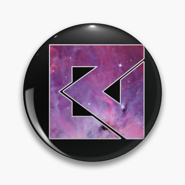 Item preview, DKB Logo [Purple-Pink Galaxy] designed and sold by hiraethwonders.