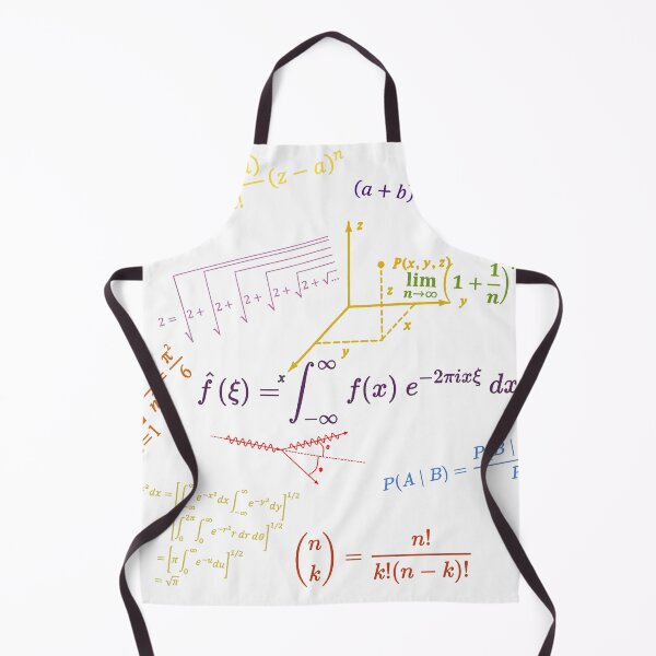 Item preview, math equations and formulas colored version designed and sold by NoetherSym.