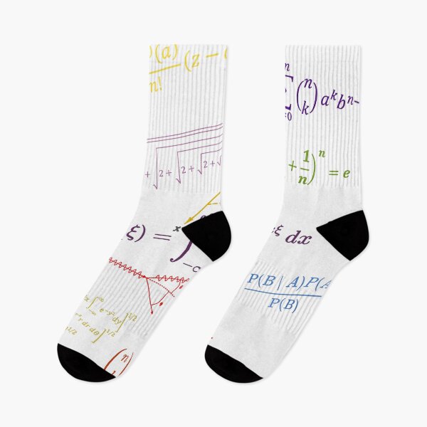 Item preview, math equations and formulas colored version designed and sold by NoetherSym.