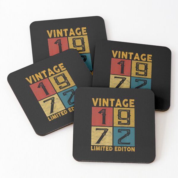 Item preview, 50th Birthday Vintage 1972 Born in 1972 50 Yrs Old Bday Premium  designed and sold by KathrineSandnes.