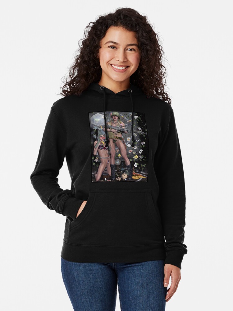 Alternate view of Hippie Witch First Earth Battalion Lightweight Hoodie