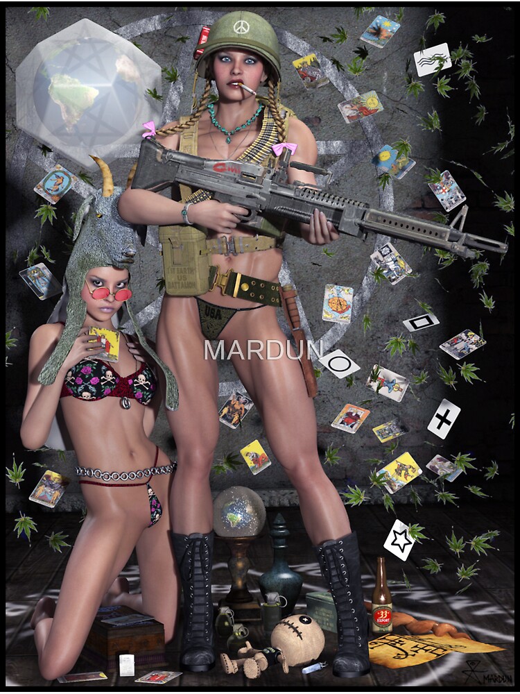 Hippie Witch First Earth Battalion by MARDUN