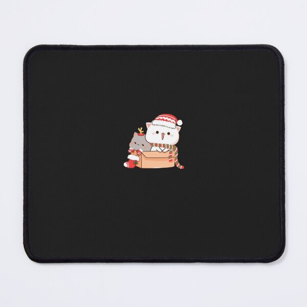 Item preview, Mochi Mochi Peach Cat - Peach and Goma Christmas Classic T-Shirt designed and sold by LarsKolling.
