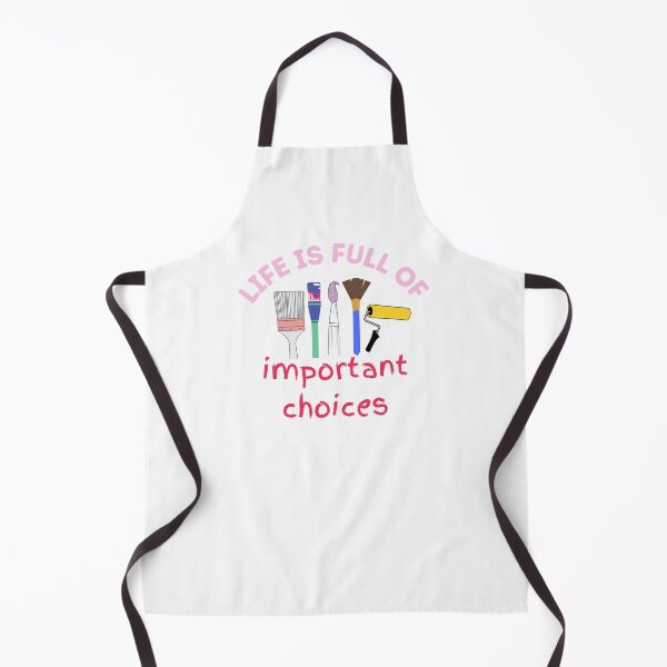 Item preview, Life is Full of Important Choices - Artist Paintbrush Design designed and sold by CreativNode.