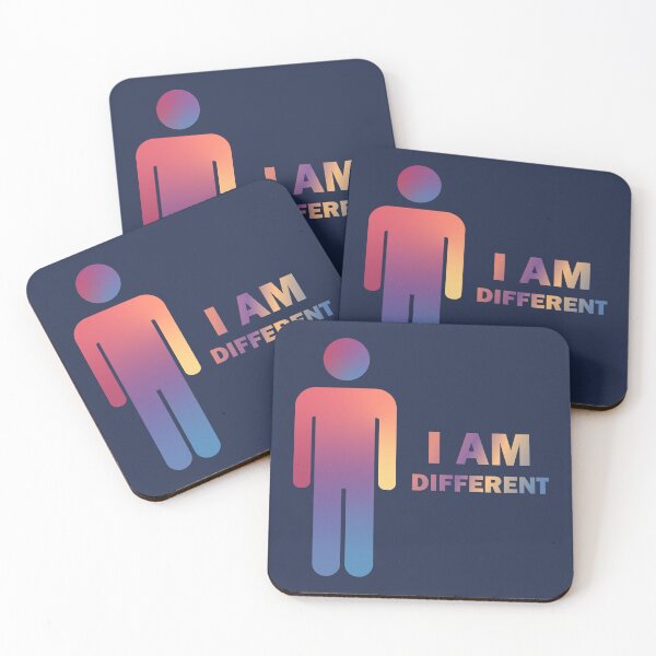 Item preview, Man colors "I am different designed and sold by WuZe.